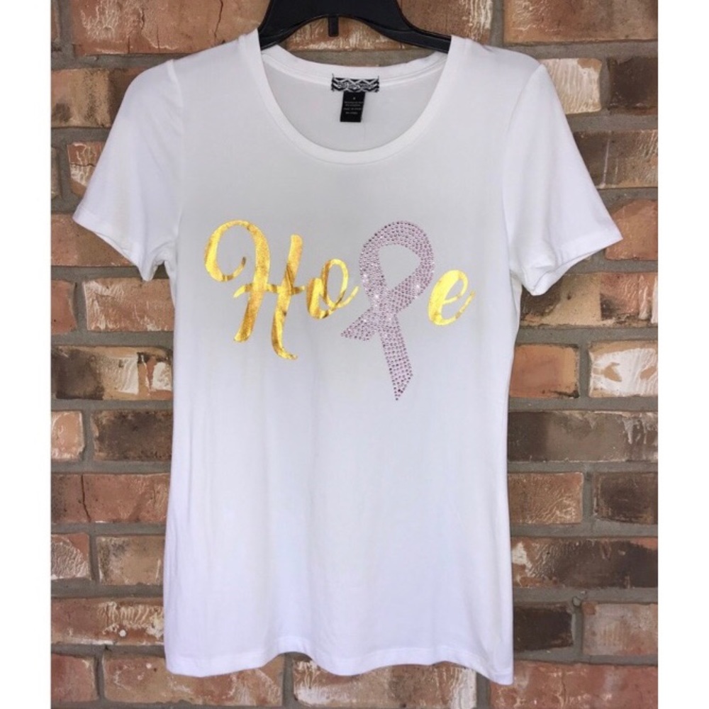 Belle Tweed Women’s Breast Cancer Hope Tee       Small